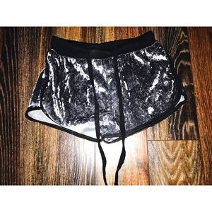 Velvet Grey Shorts